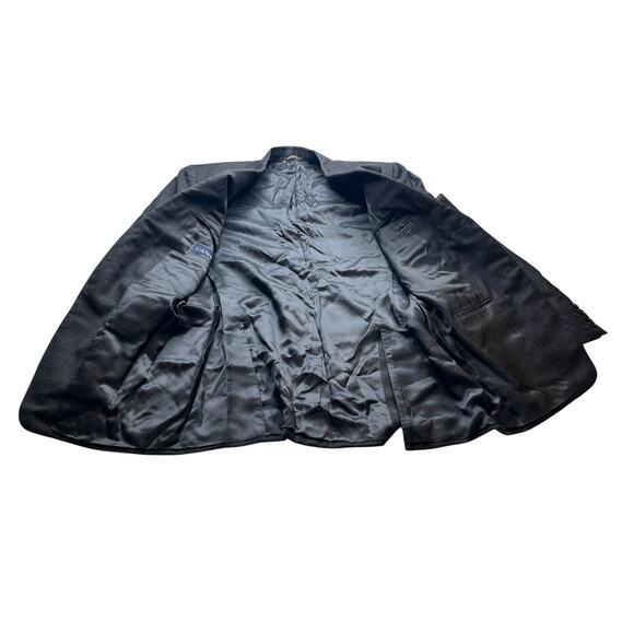 10-21 CANALI Men's Single-Breasted Blazer 100% Pure Wool Grey Size 48R - Picture 2 of 9